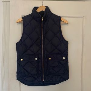 J.Crew Navy Blue Vest XS
